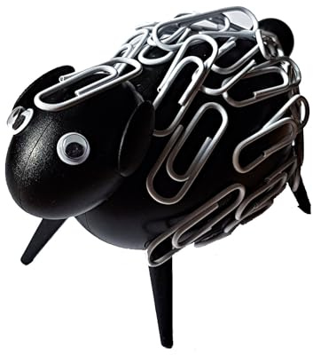 CableJive Perimac Sheepi-Kullerauge, Büroklammern Organizer mit Kulleraugen