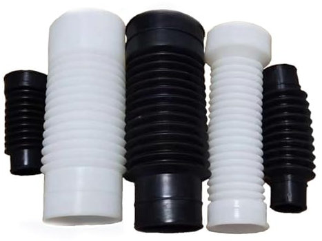 Gewellter Gummischlauch Durchmesser der beiden Enden des anisotropen 20-315mm Innendurchmesser Für Wasserleitungen, Kabel, Luftkanäle (Innendurchmesser, Weißes Silikon, 1, Φ160 bis 110 mm L 350mm)