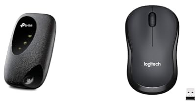 TP-Link Routeur Mobile 4G M7200 + Logitech Mouse M220