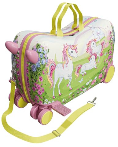 Cabin go - trolley cavalcabile bambino misura 48x31x22 - trolley bambino bagaglio a mano - valigia cavalcabile