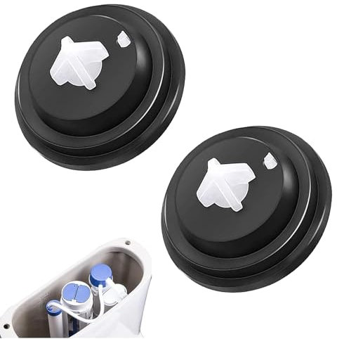 2 válvulas de llenado para cisterna, juntas de cisterna, membrana de sombrero, cisterna de repuesto, membrana de estanqueidad, válvula de flotador, para cisternas