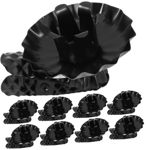 Amosfun 10stücke Metallkerzenhalter-Clips für Weihnachtsbaum Kerzenhalter-Clips für Weihnachtsfeiern Weihnachtskerzenhalter-Clips zum Verzieren Weihnachtsbaumkerzenhalter-Clips