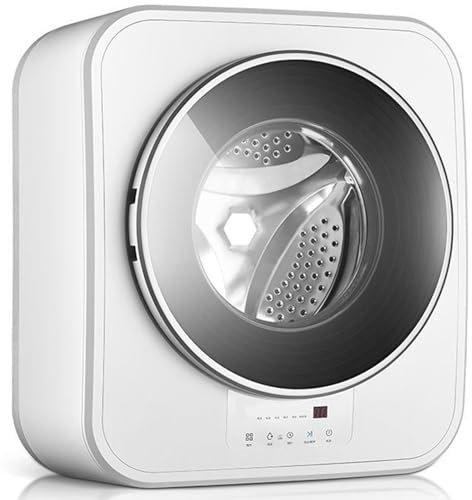 ylpddmm Machine à Laver Murale,Petit Lave-Linge Domestique Compact Portable de 3 Kg, sèche-Linge,Mini Sèche-Linge Mural Compact,pour Petits Appartements Ou Dortoirs