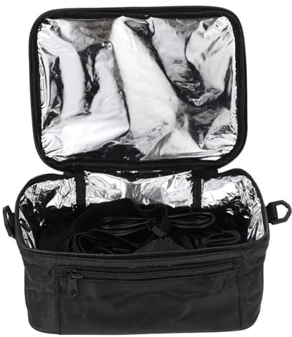 FUNNETOYU 1Pc Portable Insulation Lunch Bag Car Food Heating Bag for Travel Office Camping Hiking Compact Design with Carrying Strap Keeps Food Warm Fresh