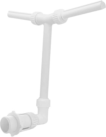 Fontana per Piscina, Cascata Piscina Fuori Terra, Fontane Irrigazione Regolabile A 360°, con Doppia Testa Spruzzo Getti Raggiungono Adatto Piscine