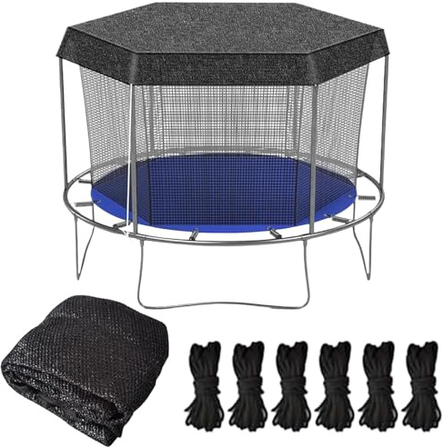 Trampolin-Schatten, UV-Schutz, Sonnenschutz, faltbar, für Outdoor-Spielplatz, Hinterhof, Spielbereich