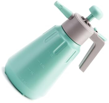 ALCXAZS Pulverizador de Agua de 2L con Bomba Aire, pulverizadores Planta Mister, Botella pulverización, regadera Coche, riego jardinería al Aire Libre, 2L/Verde