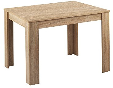 byLIVING Esstisch Nepal, Küchentisch in Eiche-Optik, 140 x 80, H 75 cm | Großer Tisch