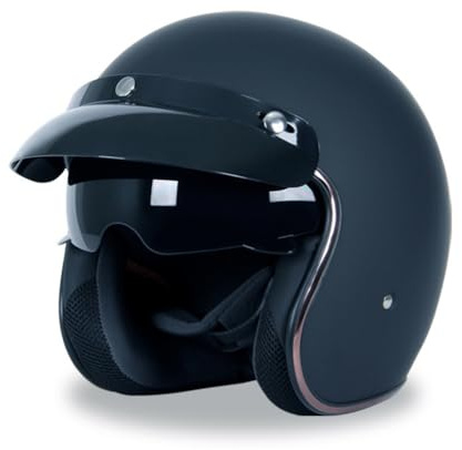 Vintage Harley Jet helme Motorradhelme mit Sonnenblende Kreuz Halbhelme DOT Approved Motorrad Cruiser Motorrad Open Face Helme Motorradhelme Kaski Helma Hjelm Kypärä Helm
