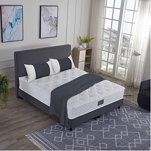 V6 Boxspringbetten Bestes Preis-Leistungsverhältnis (160 x 200 cm H3/H4, Anthrazit)