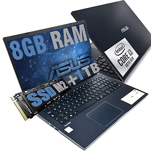Notebook Asus ExpertBook I3 Blue Portatile Pc Display FHD 15.6 Cpu Intel i3-1005G1 3,4ghz /Ram 8Gb DDR4 /SSD NVMe 256GB + HD 1TB/VGA INTEL Graphics UHD/Hdmi Wifi Usb type-C Bluetooth /Windows 11 Pro