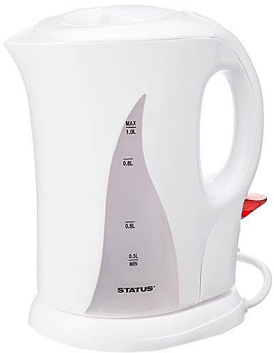 STATUS Denver Water Kettle | 1 Litre Kettle | White | DENVERKETTLE