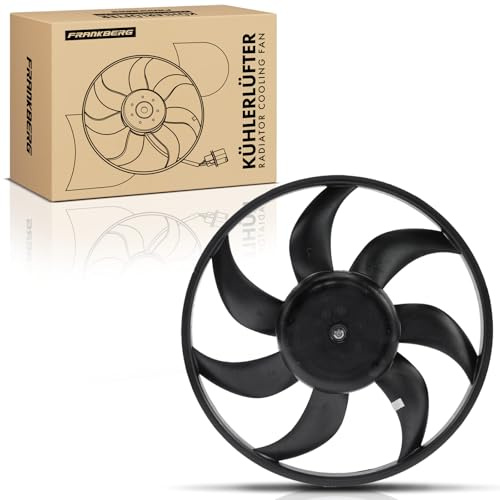 Frankberg Lüfter Motorkühlung Kühlerlüfter | Kompatibel mit Corsa D S07, Corsa D Kasten/Hatchback S07, Adam M13, Corsa E Kasten/Hatchback X15, Corsa E X15