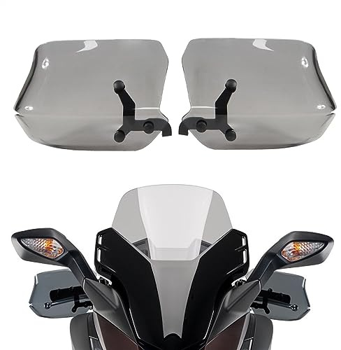 VERDDE Motorrad Für H&onda Forza 125 FORZA300 Griffschutz Handprotektoren Lenkerschutz (Color : Grey)