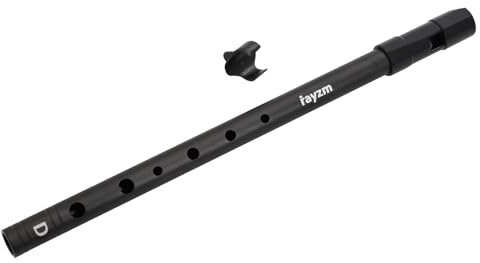 Rayzm Celtic Tin Whistle/Pennywhistle/Irische Pfeifenflöte/Irische Pfeife Flöteninstrument, Traditionelles Blasinstrument 6-Loch Irish Whistle Flute für Anfänger, Stimmung D