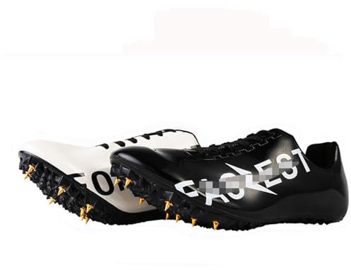 Zenithia Zapatillas De Atletismo con Clavos Zapatillas Deportivas con Clavos De,Zapatillas Clavos Atletismo NiñA,CóModas Resistencia Resistente Al Desgaste Antideslizantes para Hombre