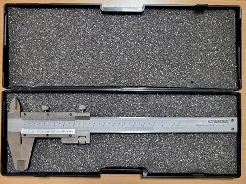 Messschieber Schieblehre Analog Edelstal 0-150 mm 0.02 mm