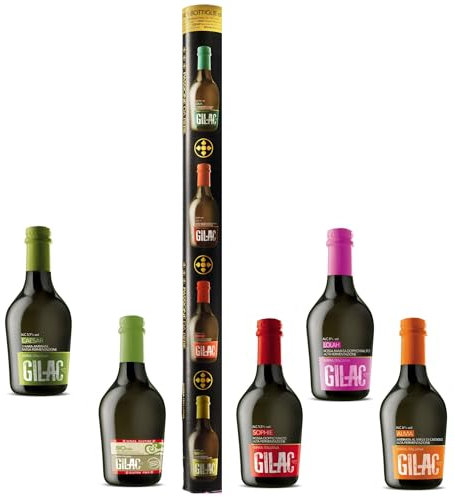 GILAC TOTEM CURIOSO- Birre Artigianali Confezioni Regalo 5 Bottiglie da 33cl Birra Artigianale Italiana Non filtrata e Non pastorizzata Degustazione Birra Selezione Premium - Idea Regalo Unica