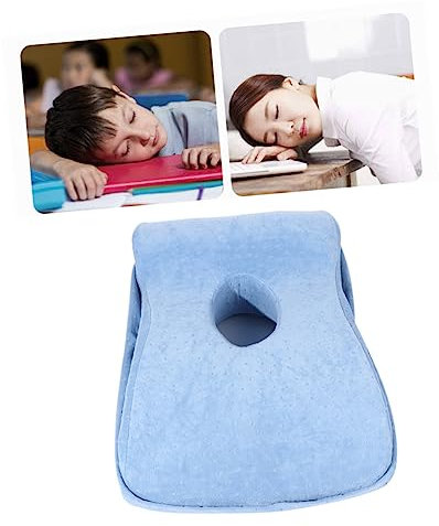 GAROZATION Schlafkissen Fürs Büro Kissen Kissen Rückenkissen Fürs Bett Bürostuhl Bettkissen Nacken Zum Schlafen Kissen Werfen Kopf-Nacken-ruhekissen Armlehnen-rückenstützkissen Blue