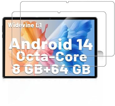 For Laptok 768834433882 10 inch Tablet Android Tablet Tempered Glass Screen Protector - High Transparency, Scratch Resistant, Anti-Fingerprint(2 Pack)