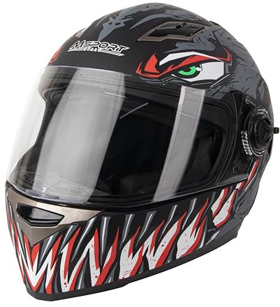 Casco Moto Integrale Omologato ECE con visiera antiappannamento massima protezione e comfort - I-01 S