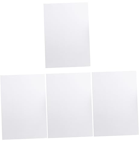 Schmierpapier Weißes Papier mit Augenschutz für Kinder Einschulung Deko | Leeres Graffiti Papier, für Berechnungen und Zeichnungen, Praktisch und Modebewusst, 4 Stück-pack
