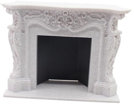 Mini cheminée pour maison de poupée 1:12 pour micro paysage, paysage
