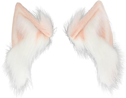 TSWNG Haarreifen Fuchsohren Elektronisch, Wackelnde Katzenohren Haarreif Flauschig Wolf Ohren Stirnband, Kostüm Haarreif Tiere, Kunstfell Ohren Haarschmuck für Cosplay Halloween Party Alltag