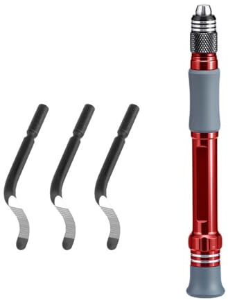 Multipurpose Deburring Tool Lightweight Aluminum Construction Deburr Removers for Metalworking Woodworking and DIYer Aluminum Alloy Deburring Tool