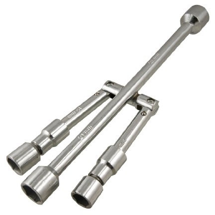 Aexit Faltbares Kreuz 17mm 19mm 21mm 23mm Innensechskantschlüssel Autoreifenreparaturwerkzeug (dee5616a07780334418390b709643cbd)