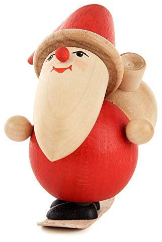 Figura de madera en miniatura (9 cm de altura)