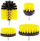 Drilling Machine Brush Attachment, Drill Brush Attachment, Scrubber, Cleaning Kit for Cleaning Cars, Shower Tiles, Wheels, Carpet, Mortar, Upholstery, 5 pieces Extended