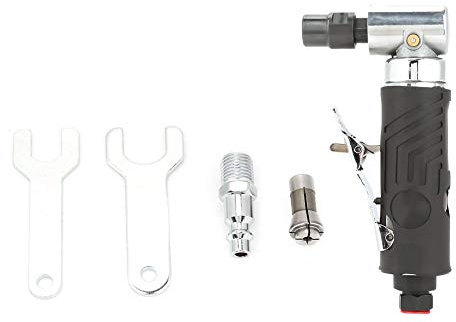 Estink Professional Pneumatic Die Grinder, 90 Degree, 2000 RPM, Metal