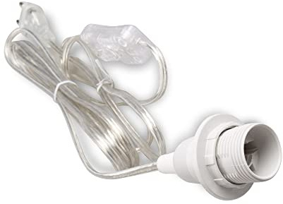 Mextronic E14 lamputtag med strömbrytare strömkabel 3,5 m 350 SW transparent