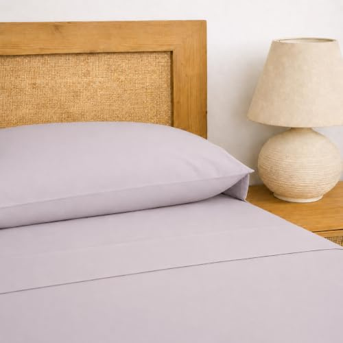 TRAMAS+ Lenzuola Singolo Cotone 100% 90x200 cm, Completo con Lenzuolo Sotto con Angoli, Lenzuolo Sopra e 1 Federa, Certificato STANDARD 100 OEKO-TEX – Grigio Perla