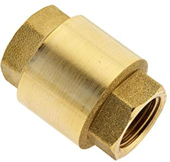 Rückschlagventil leichte Bauform, G 3, PN 8, Messing