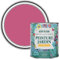 Rust-Oleum Peinture Rose Résistante à l'humidité pour Jardins, Finition Mate - Framboise 750ml