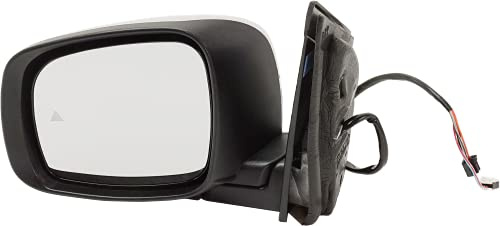 Garage-Pro Driver Side Power Heated Mirror for Dodge Grand Caravan Chrysler Town & Country 2009-2016 With Signal Light & Blind Spot Monitor; Without Memory Chrome