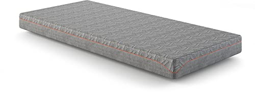 MSS e.K. Kindermatratze/Juniormatratze 90x200 x16 cm | Optimale Matratze für Kinderbett - Polsterbett - Hochbett | Jugendmatratze Modell: MANHATTEN