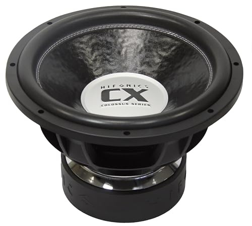 Hifonics CX15D2-38 cm (15) High-End Subwoofer aus der Colossus Serie | 4500 W/RMS, 9000 W/MAX