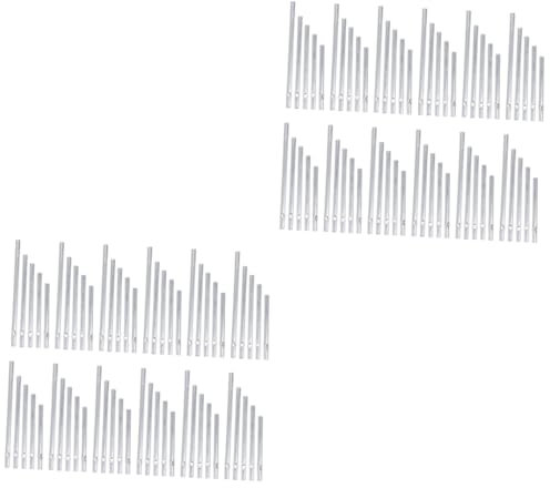 Sosoport 120stücke Windspiel Zubehör Aluminiumrohre Für Windspiele Längen Für Garten Balkon Und Kreative Bastelprojekte