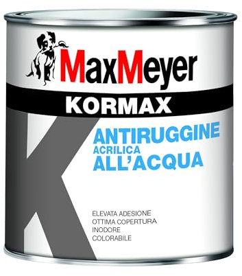 Maxmeyer Kormax antiruggine, Grigio, 0.75 L