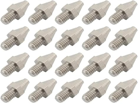 ainih Pedane MX Argento tacchette for Moto Sostituzione Rivetto con Perno Stile Fuoristrada Compatibile con pedane Pedale del Freno del Cambio(20pcs)