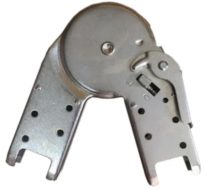 Fzaqwen Escalera Plegable, Robusta Fijación Articulada, Ajustable de 0 °, Incluye Tornillos, Profesional para Carpintería, Piezas de Reparación para BRIC, Interfaz de 55 X 20