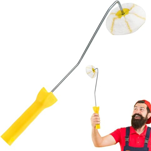 Paints Edger - Rullo per pittura ad angolo, per cartongesso, per fango per cartongesso, casa, ufficio, pareti