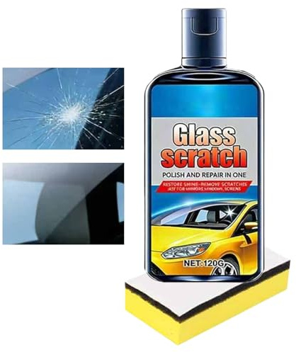 Quitarañazos para ventanas de coche,Agente Líquido Reparador de 120 ml | Quitarañazos para,Agent Clarity Cuidado y Detallado de Lunetas, Parabrisas para Coche SUV Camión