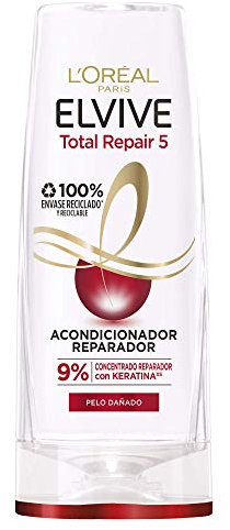 L'Oreal Paris Elvive Total Repair 5 Acondicionador Reparador, 300 ml