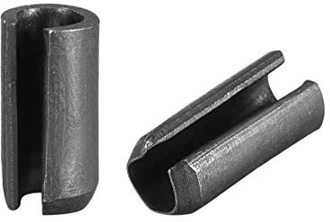 sourcing map 100Stk. rilliger Federstift schlichte Oberfläche 65Mn Rolle Sortiment Kit für kleine Maschinenprojekte 5mm x 10mm
