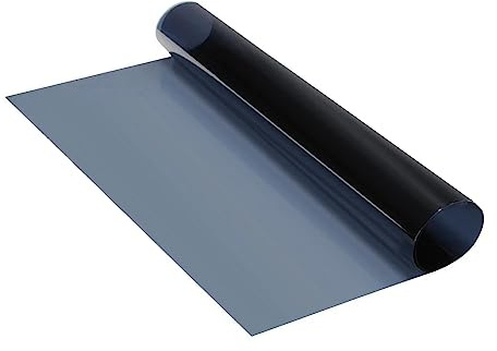 Foliatec Solarplane Midnight Reflex Dark UV/Heat Protection Film 76 x 300 cm, Schwarz