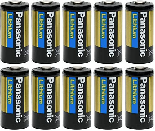 10er Pack CR123 / CR123A 3V Lithium Hochleistungs- Batterie für professionelle Anwendungen - Neueste Kraftmax Generation